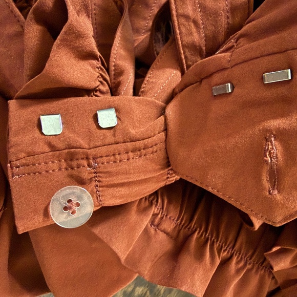 Athleta Cinnamon Tie-Waist Trousers Size 4 - Picture 13 of 16